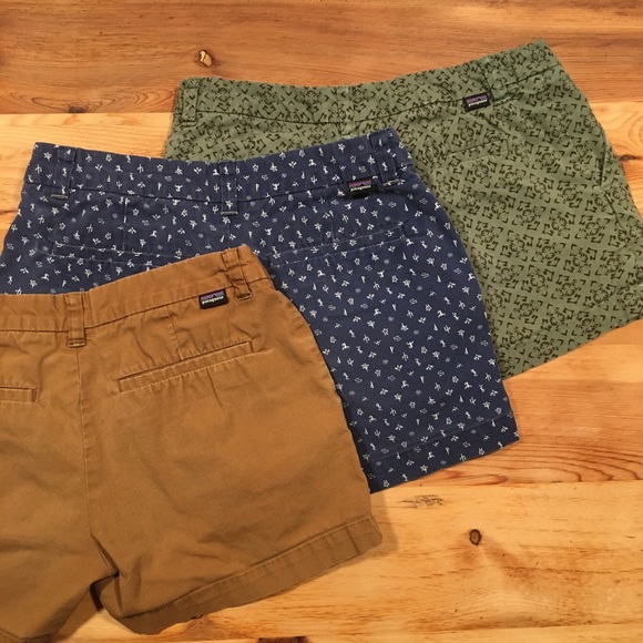 Patagonia Women’s shorts 3-pack size 4 - Picture 2 of 5